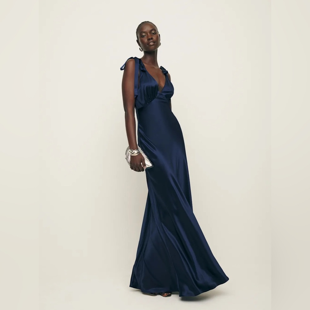 Reformation Pernille Silk Dress